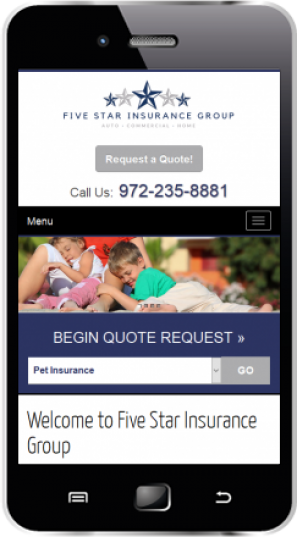 Responsive for Mobile Phones