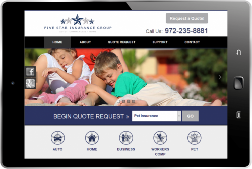 Responsive for Mobile Tablets
